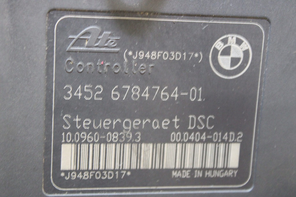 фото №9, Насос тормозная abs bmw 3 e90 6784763 6784764