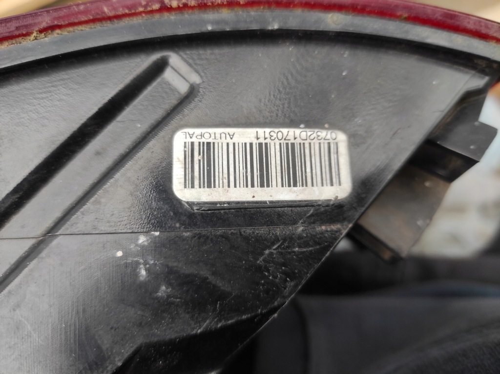 фото №7, Лампа правый задняя правая задняя citroen c5 iii sedan 9675061480