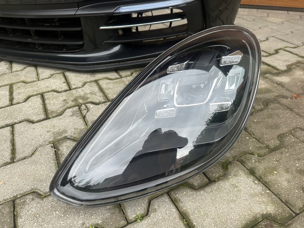 фото №8, Бампер pas радіатор бензин лампи led повний porsche panamera 971