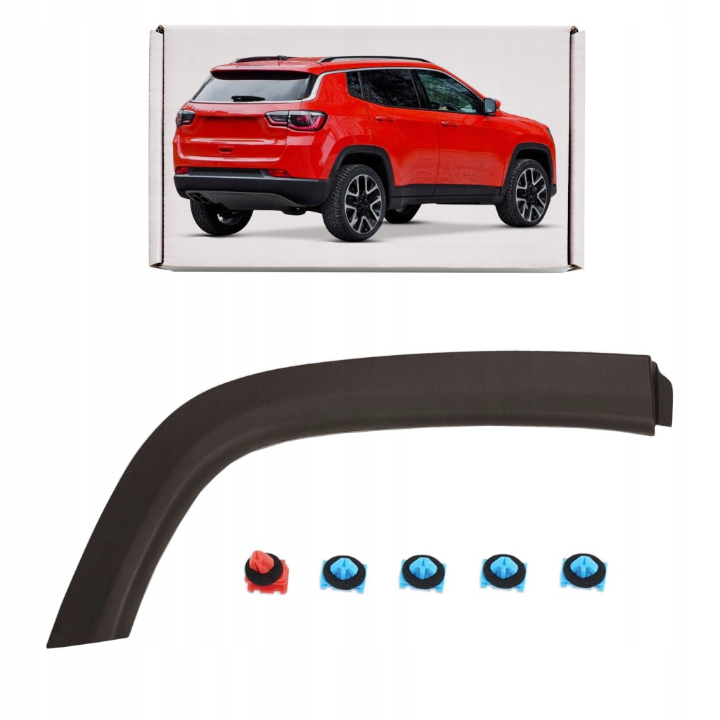фото №1, Jeep compass ii mp 2017-2020 молдинг крила правий задня 5up18rxfac + кліпси