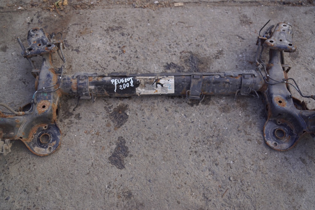 фото №8, Балка підвіска задня oś peugeot 2008 i