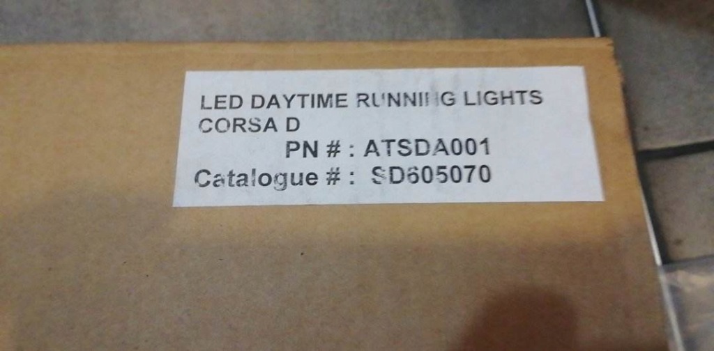 Купить Opel corsa d фонари дневные ходовые огни led левый правый комплект  drl