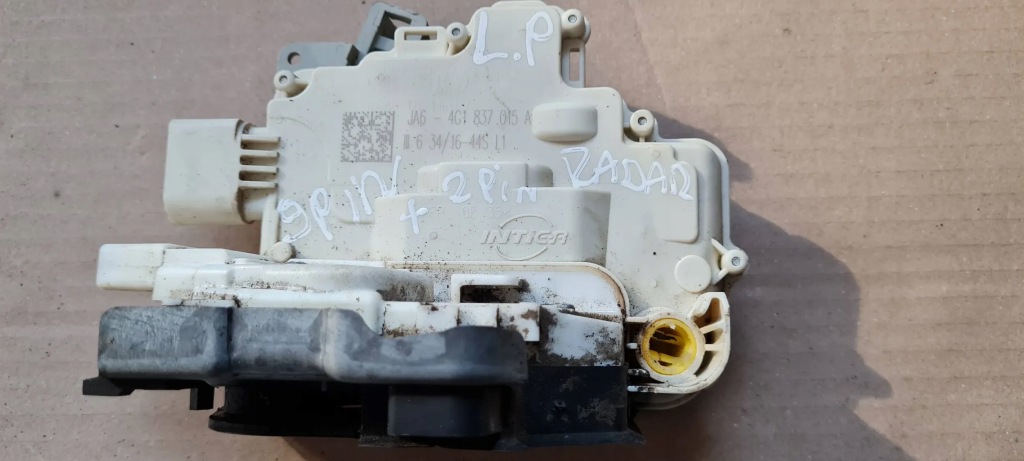 фото №9, S6 c7 4g a6 lift замок двері лівий перед 4g1837015a pod радар 9pin+2