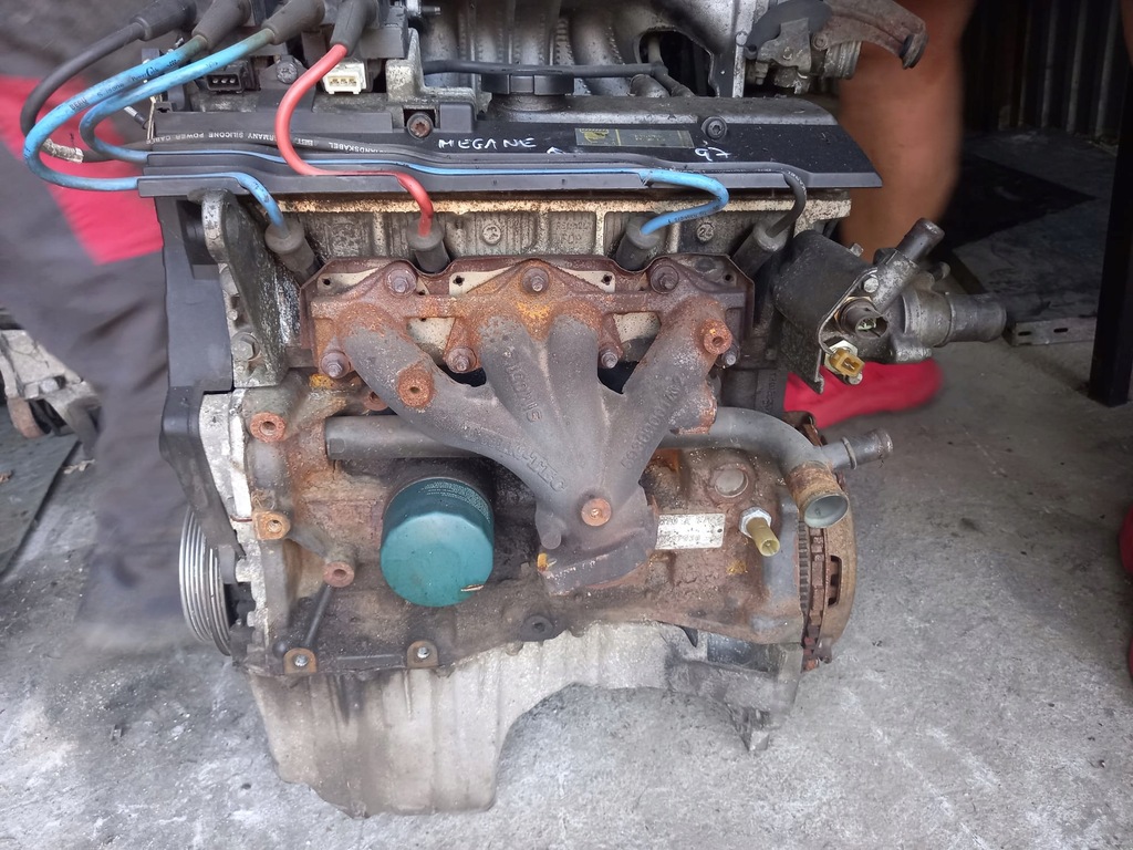 фото №5, Двигатель renault megane k7ma 7/02 1,6