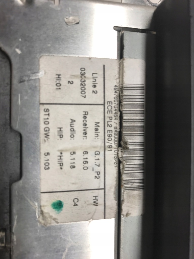 фото №11, Радио навигация ccc dvd 6583 9148016-01 жгут bmw e90 e91 e92 europa