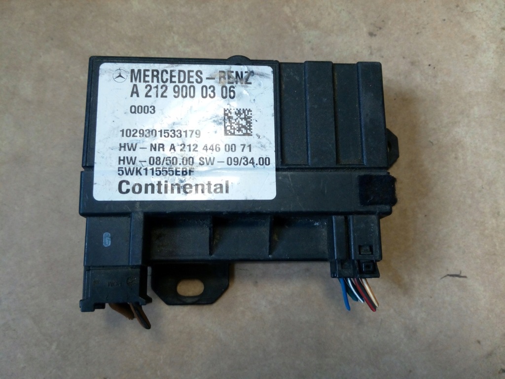 фото №1, Модуль блок керування насоса пального w212 w204 oryg.