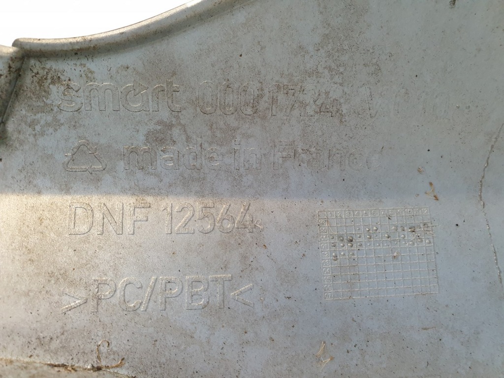 фото №13, Крила правий перед eb2 ea6 smart fortwo 450