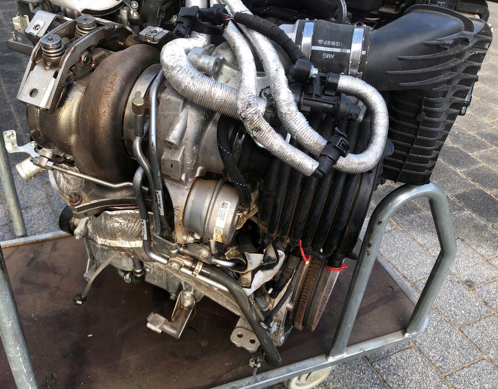 фото №10, Mercedes двигатель 133 gla w156 156 45 amg новый