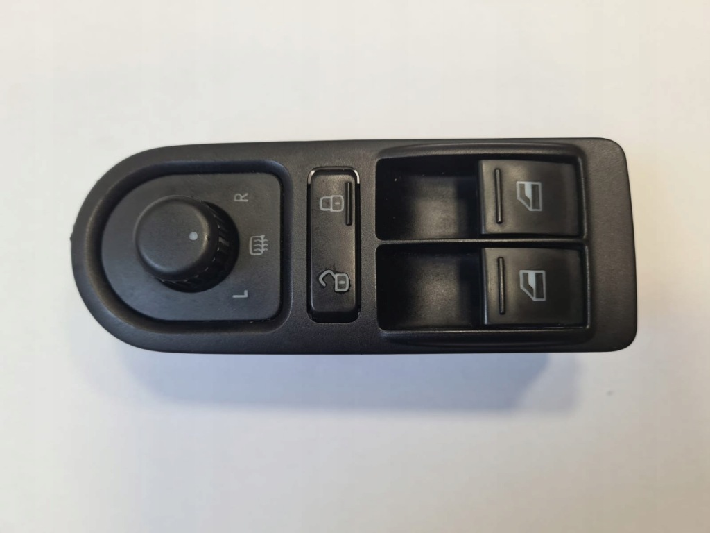 фото №1, Vw t5 панель перемикач вікон регулювання дзеркал лівий перед