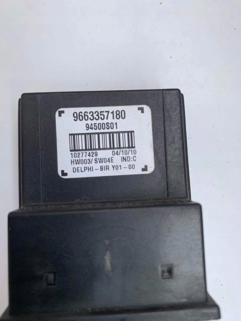 фото №4, Модуль блок керування світла 9663357180 peugeot