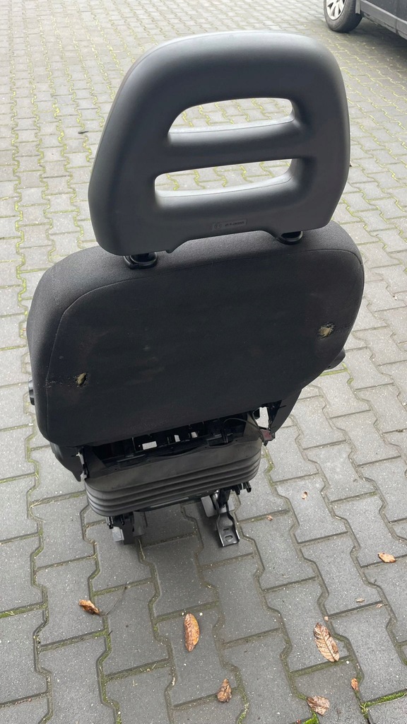 фото №8, Сиденье сиденье водителя левый пневматический качалка iveco daily 6 vi 35s