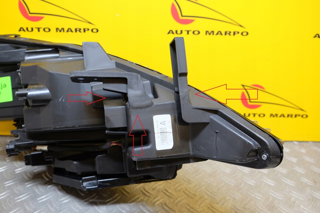 фото №12, Nissan murano z52 lift 2019- фара лампа czarna full led ліва usa