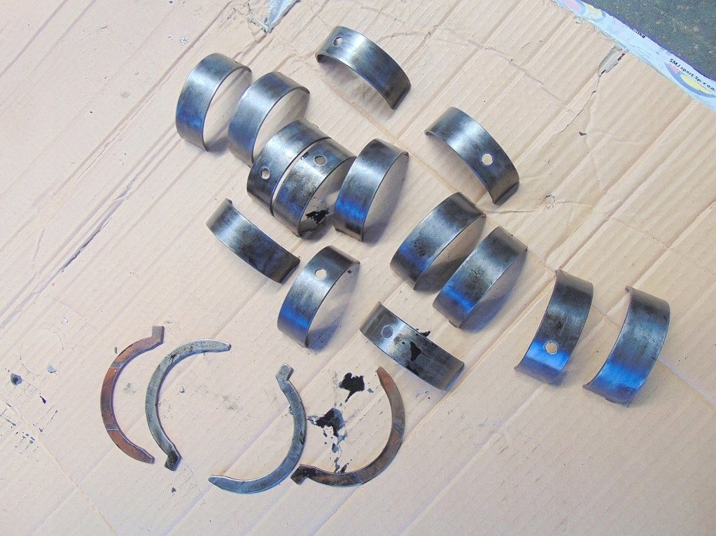 Volvo fl6 220 03r wał коленчатый + вкладыши главные с Разборки