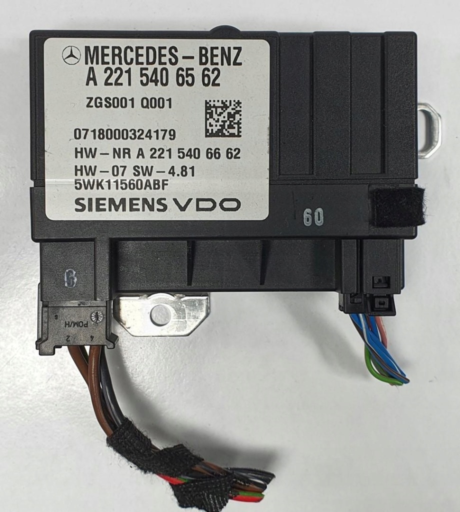 фото №1, Модуль насоса топлива mercedes w204 a2215406562