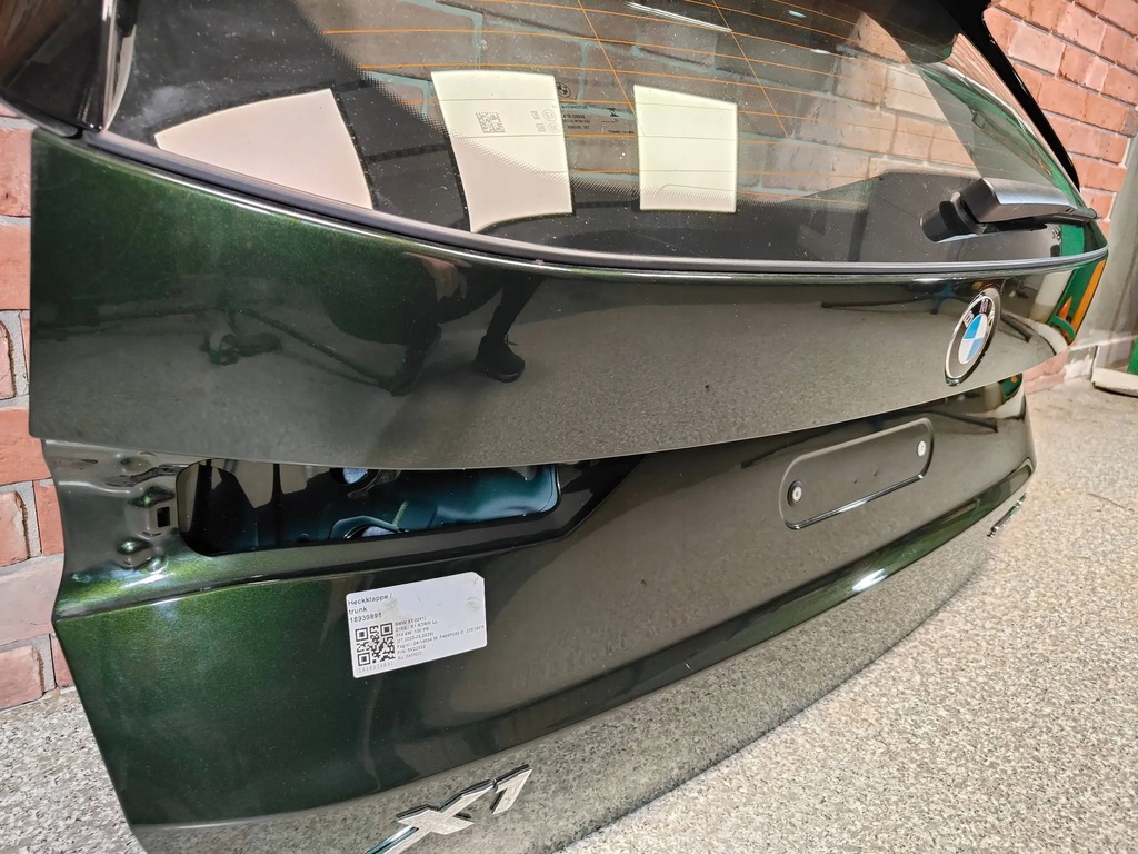 фото №10, Крышка багажника багажника задняя задняя стекло bmw x1 u11 c4e sanremo green