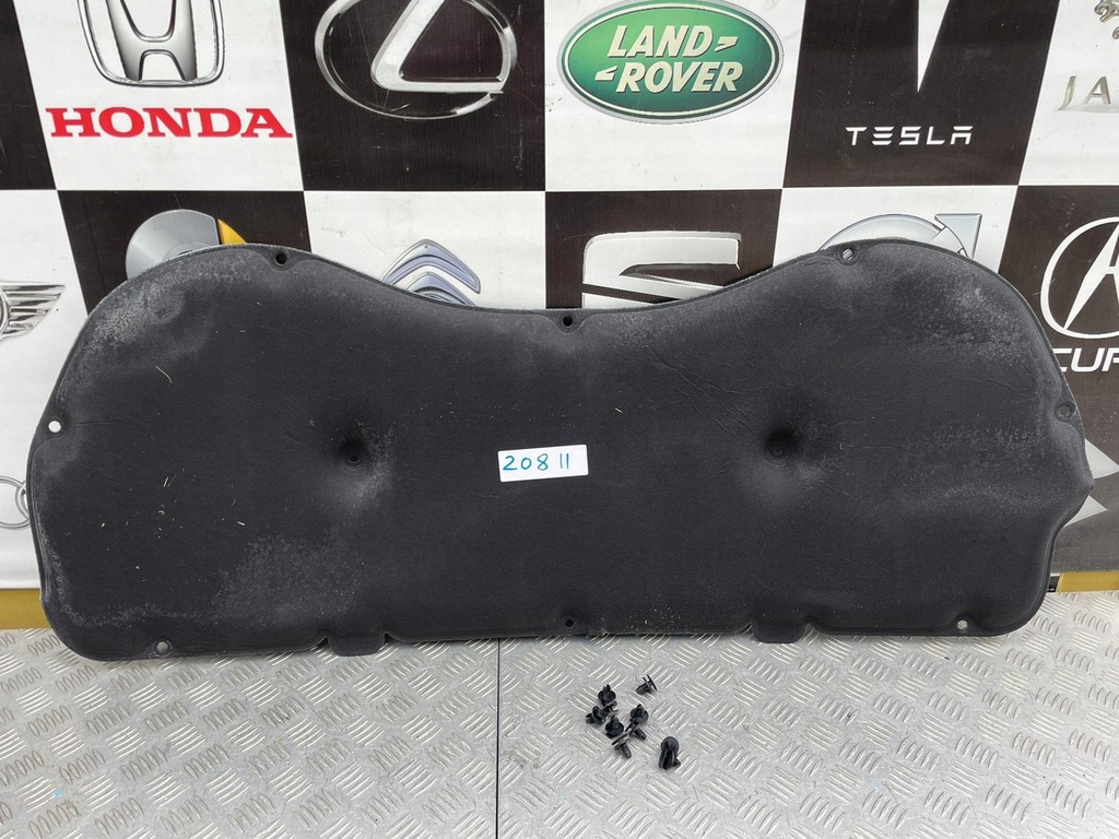 фото №1, Peugeot 208 ii шумоізоляція капот штифти оригінал