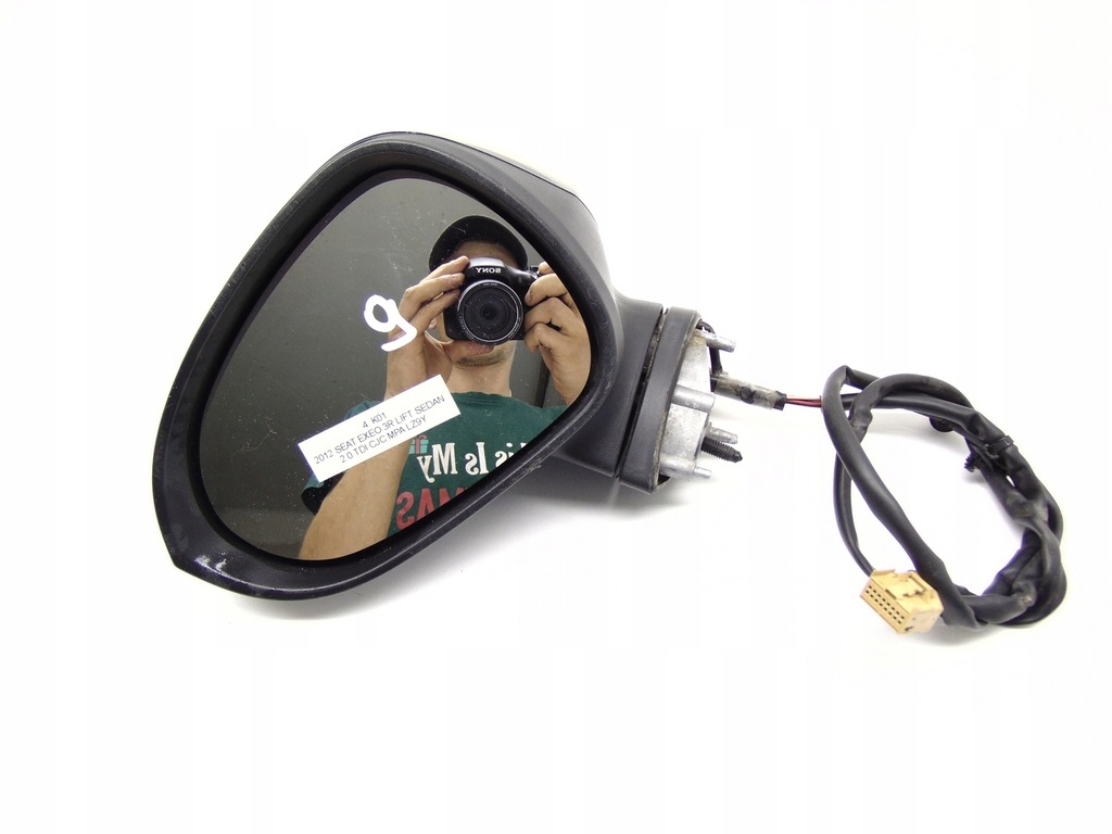 фото №1, Дзеркало ліва зовнішнє seat exeo 08-13 r lz9y