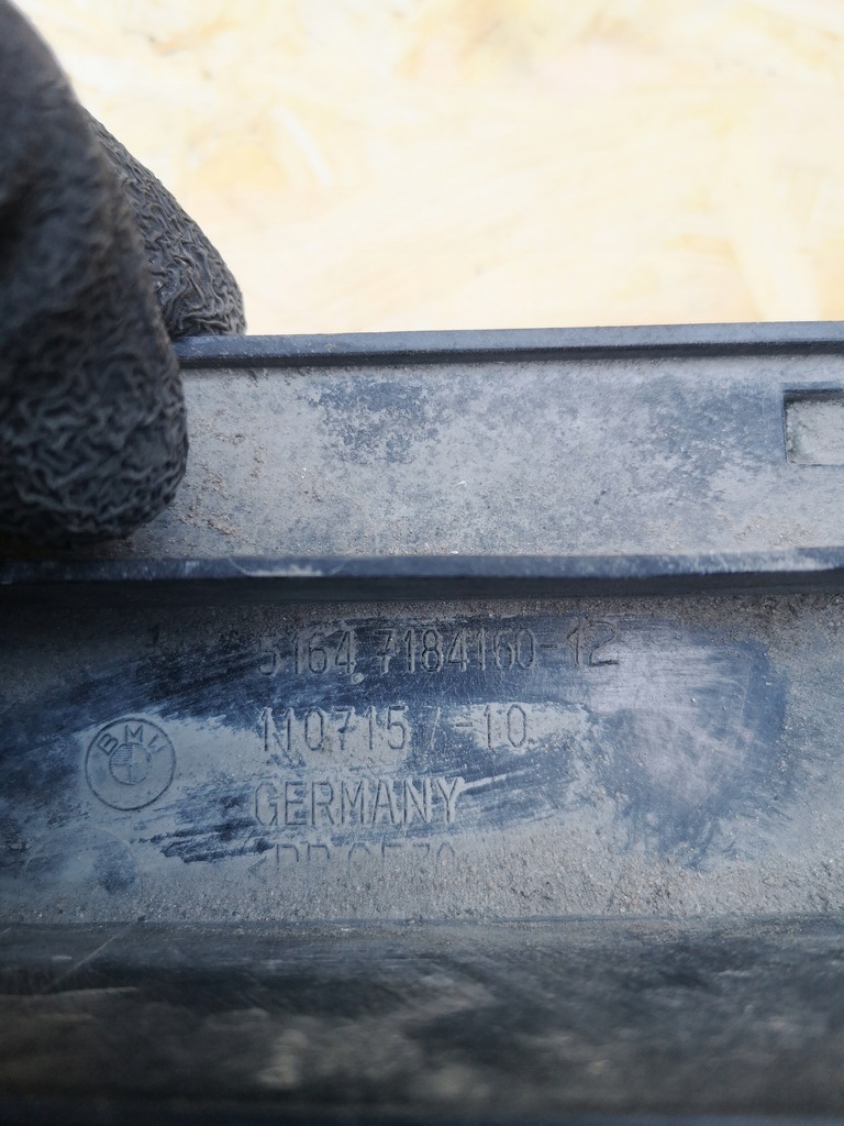 фото №7, Bmw 7 f02 панель фары лампы правый перед 7184160