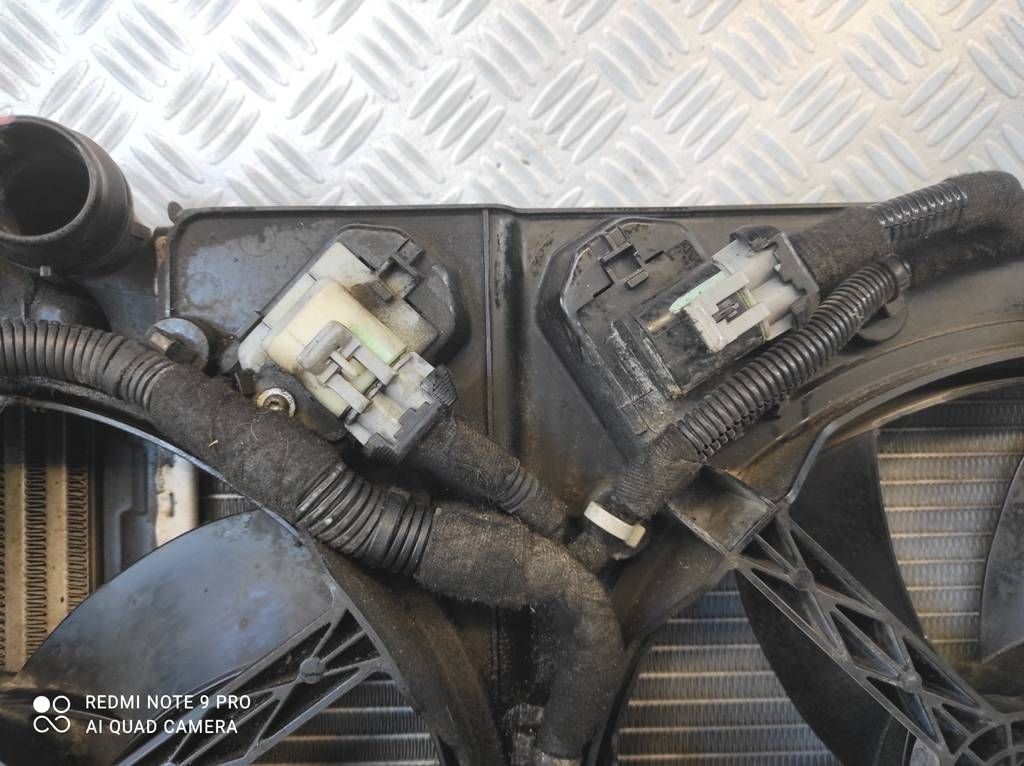 фото №7, Opel meriva b 1.7 радиатор радиатор вентилятор 13330998 13331005 13289249