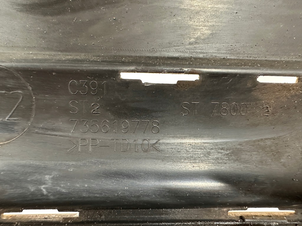 фото №6, Бампер fiat 500 lift задняя