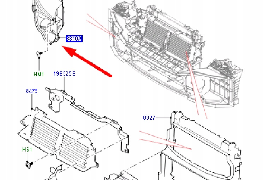 фото №11, Jaguar f-pace x761 гасник випускний задній лівий гумовий t2h49846 новий