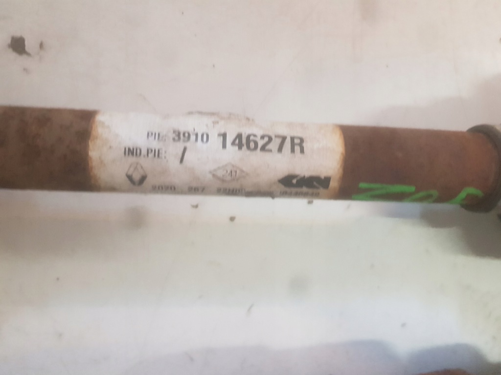 фото №6, Renault zoe ii ліва поворотний кулак важіль привідний вал амортизатор