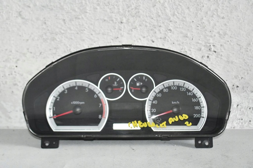 фото №1, Chevrolet aveo лічильник прилади спідометр 96814465