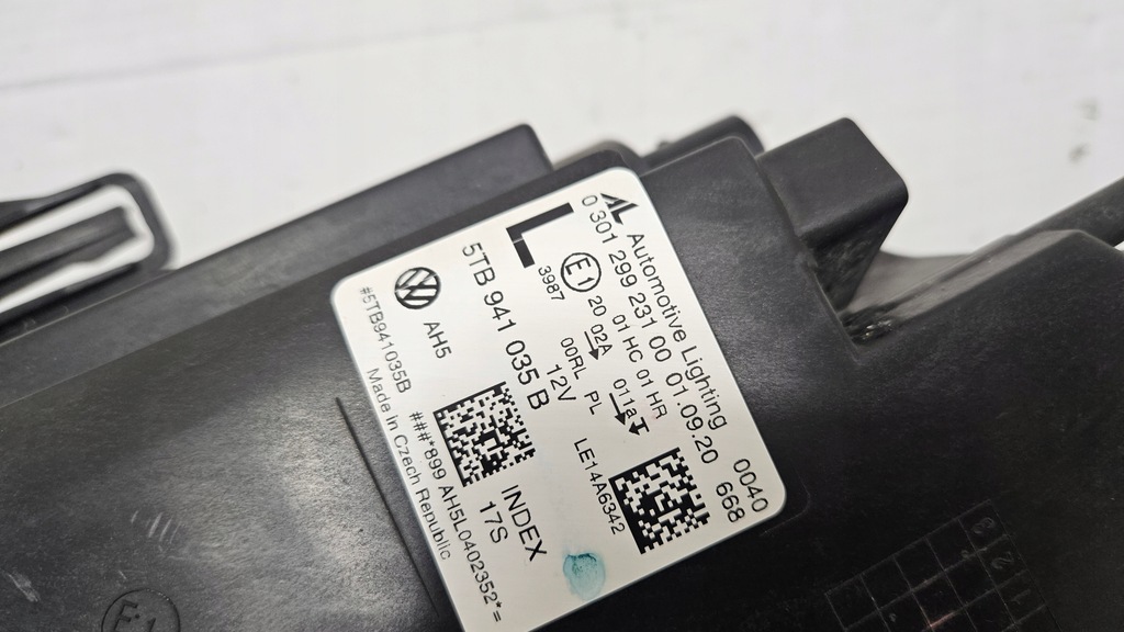 фото №12, Лампа перед передняя левая vw touran ii 5tb full led 5tb941035b