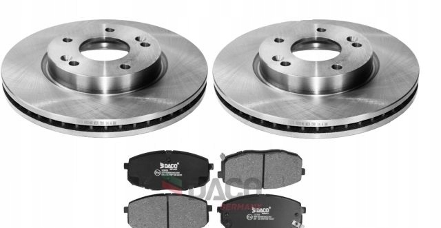 фото №1, Гальмівні диски гальмівні + гальмівні колодки перед kia sportage ii hyundai i30