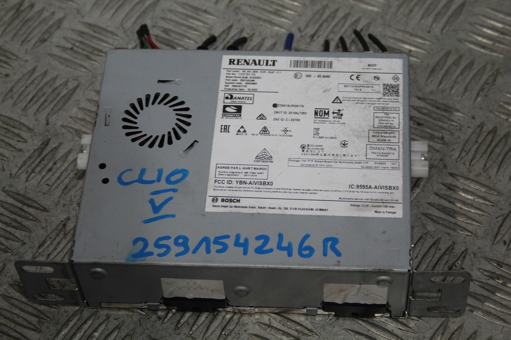 фото №4, Радіо navi clio v 5 259154246r