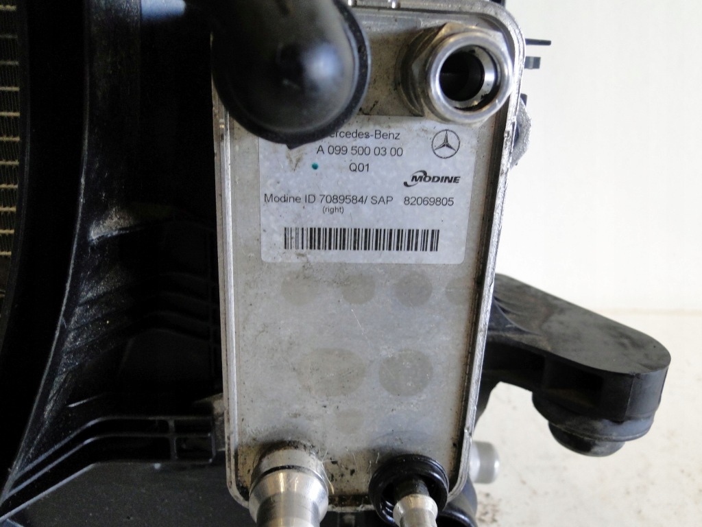 Mercedes радіатор nt води кондиціонера вентилятор 650 w s klasa 217 w217 Доставка