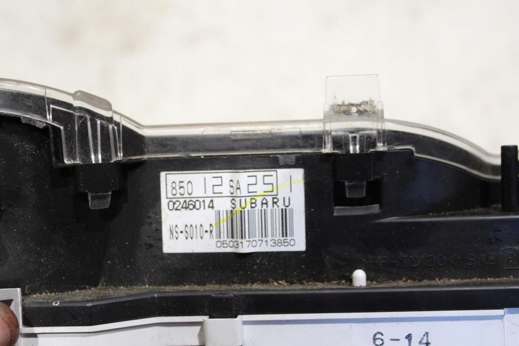 фото №9, Счетчик приборная панель subaru forester ii sg 02-05 rhd 85012sa251