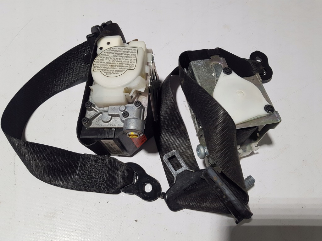 фото №2, Ремни перед левый правый комплект mercedes slk r171 w171