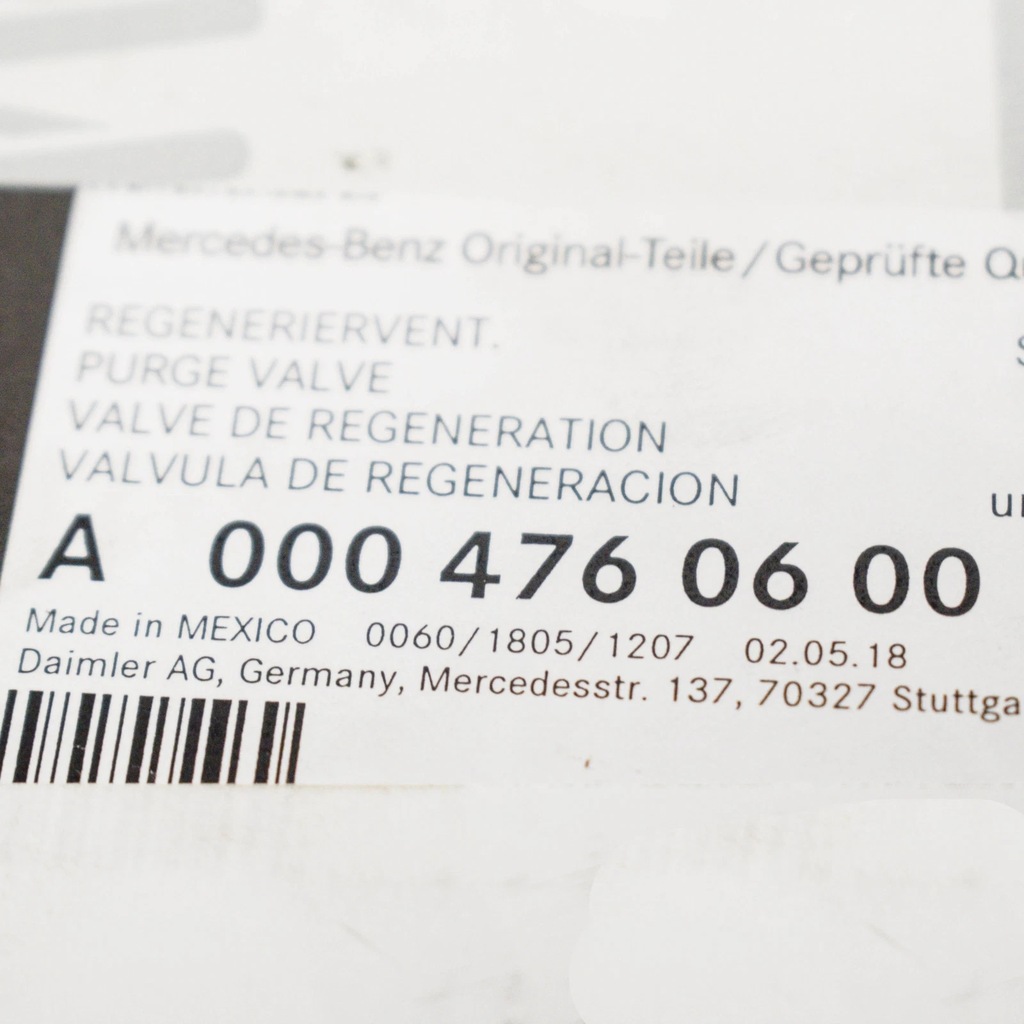 фото №7, Mercedes benz gla x156 клапан вентиляционный топлива a0004760600 oem