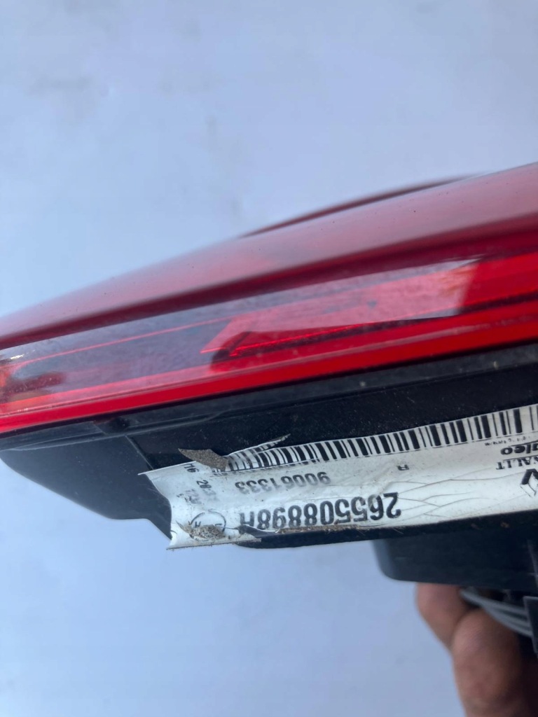 фото №5, Лампа правий задня w кришка renault kadjar 265508898r