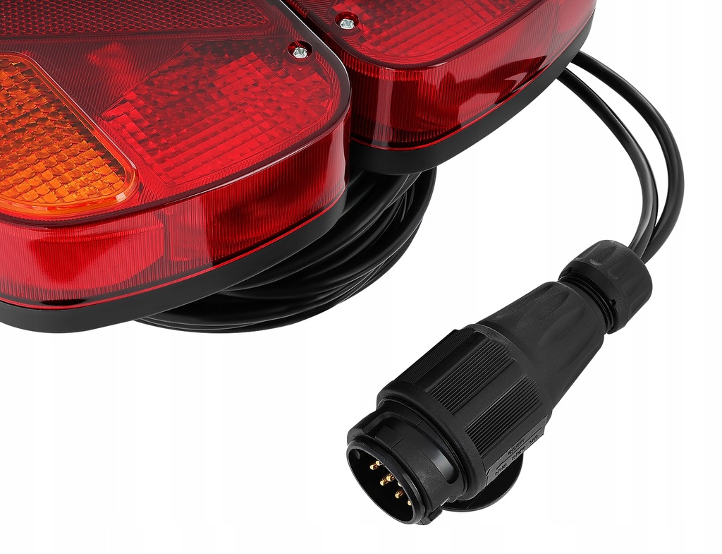 фото №4, Набор света na задняя do прицепа 13 pin 7m