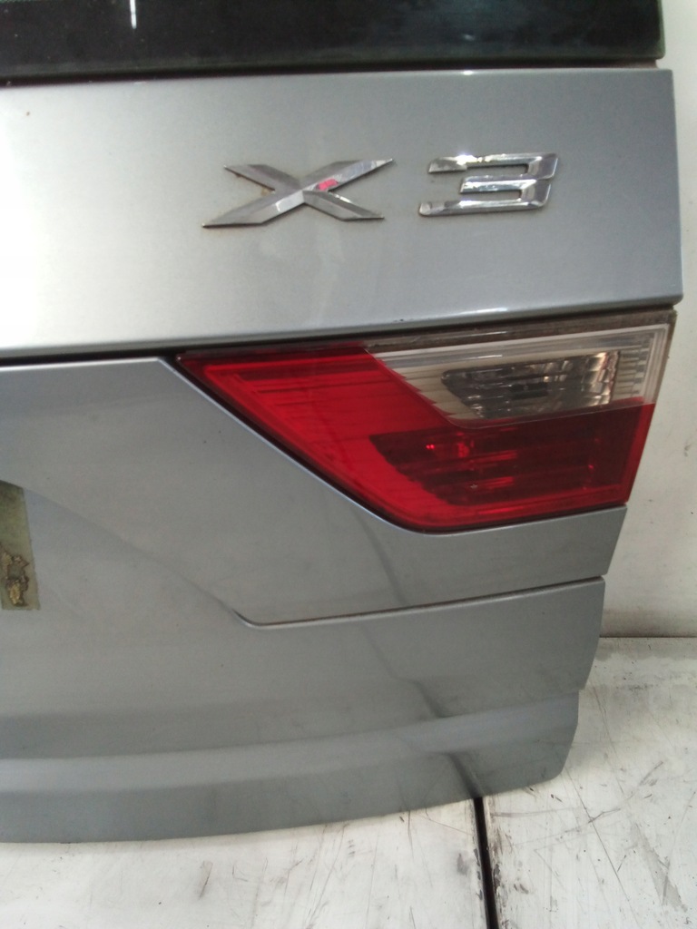 фото №10, K79 крышка багажника багажника bmw x3 e83 silbergrau