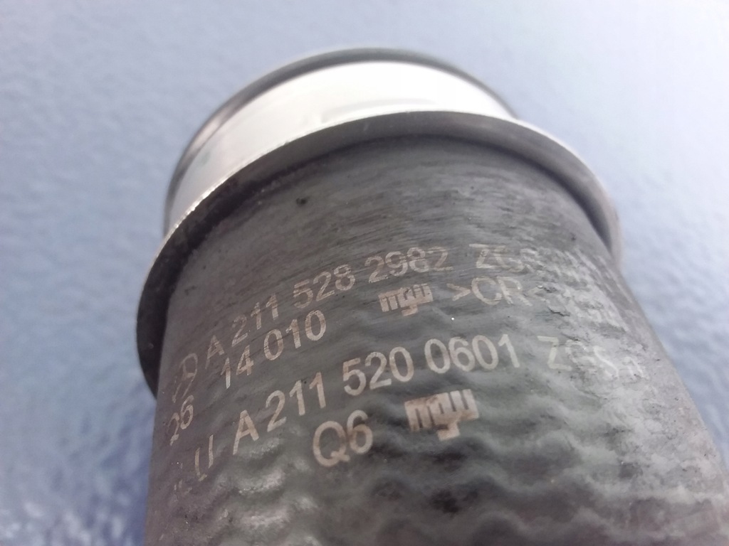 фото №5, Mercedes w211 2.2 cdi шланг повітря a2115200601