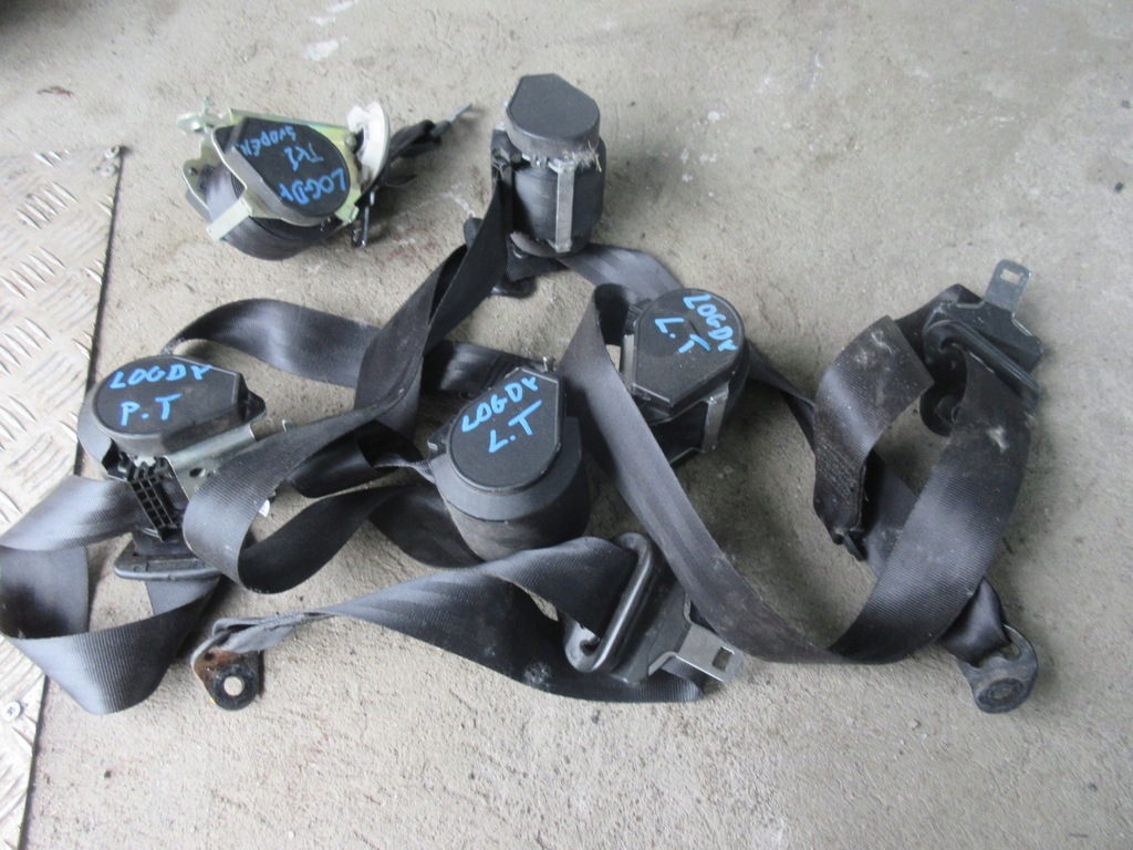 фото №1, Dacia lodgy dokker ремені задня 2 3 ряд