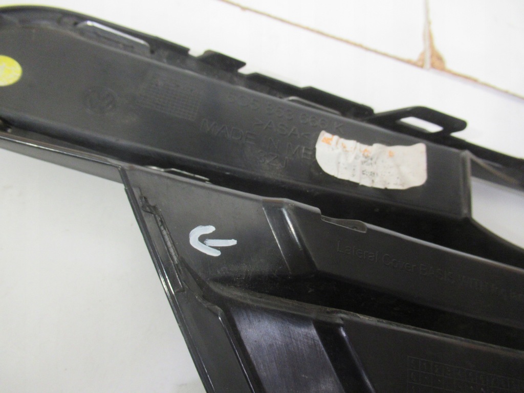 фото №4, New beetle r-line r line 17- решітка заглушка права 5c5853666k