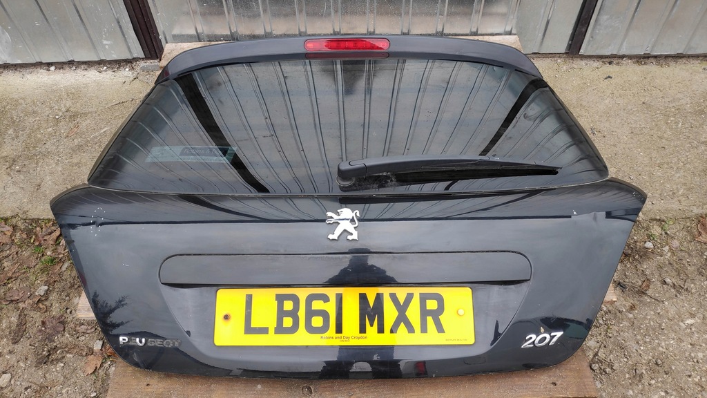 фото №5, Кришка багажника багажника peugeot 207 lift exlb 3d hb