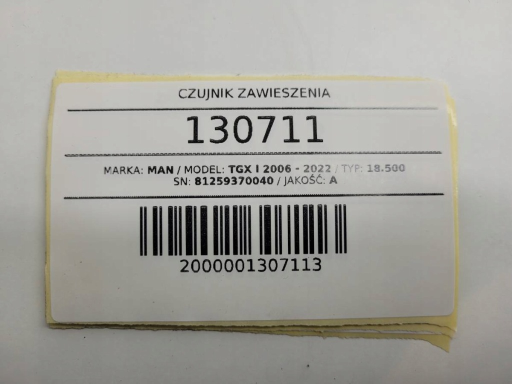 Купити Датчик рівня підвіска man tgx 1 81259370040