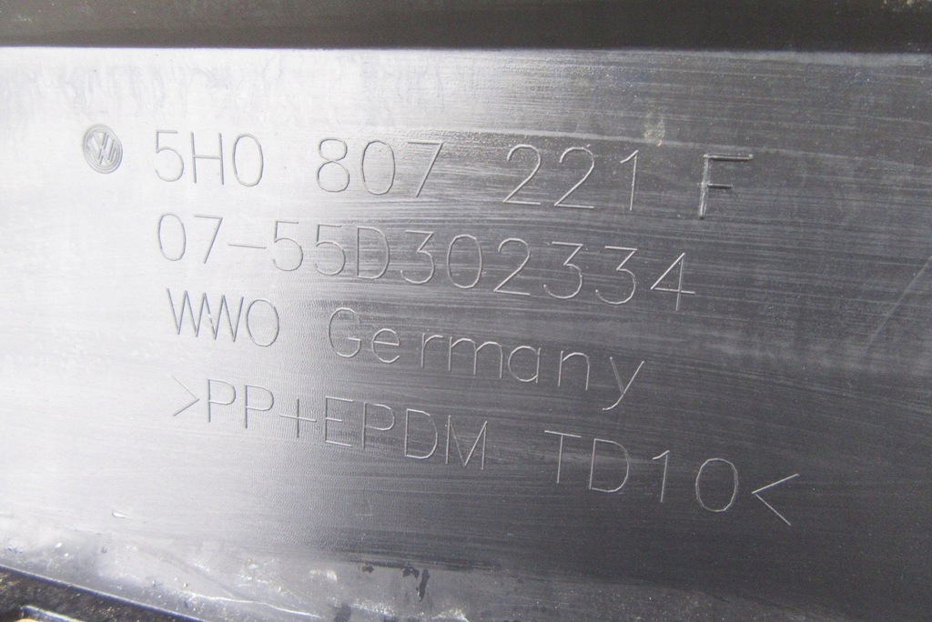 фото №7, Бампер передній vw golf 8 viii 5h0807221f 19-