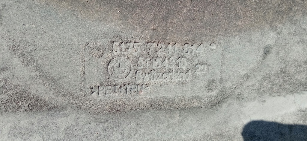 фото №9, Bmw f20 21 30 31 34 36 11- плита захисна захист pod двигун 51757241814