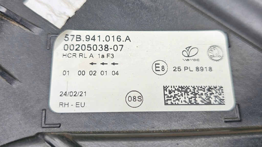 фото №13, Лампа правая перед фара full led skoda karoq 57b941016a oryg