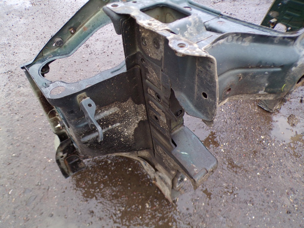 фото №12, Subaru forester sg ii pas передний лонжерон панель фары балка 2c6 зелёный