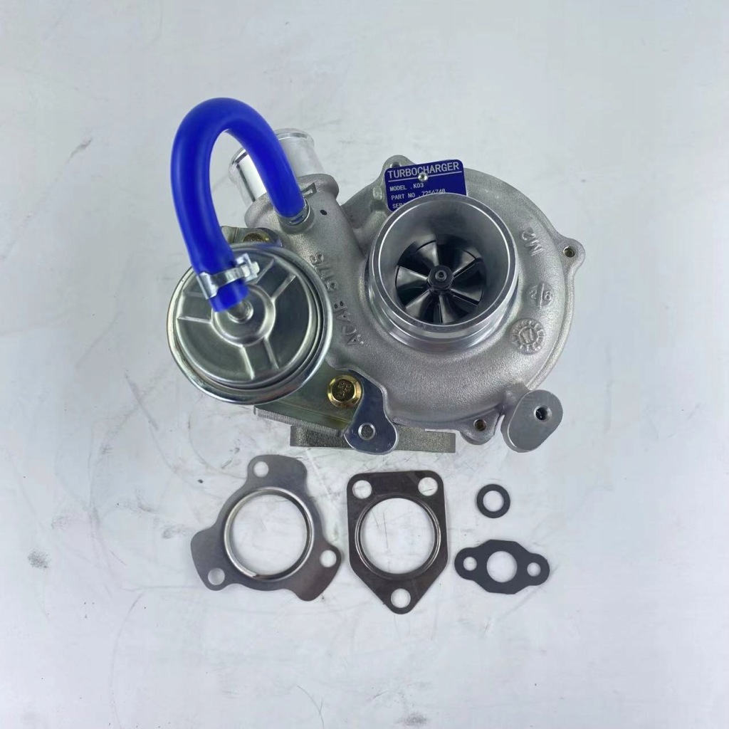 фото №8, Турбина k03 7256748 150105-00344 ładowarek bobcat skids s740, s750,