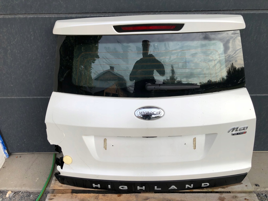 фото №1, Microcar highland m.go стекло задняя задняя крышка багажника