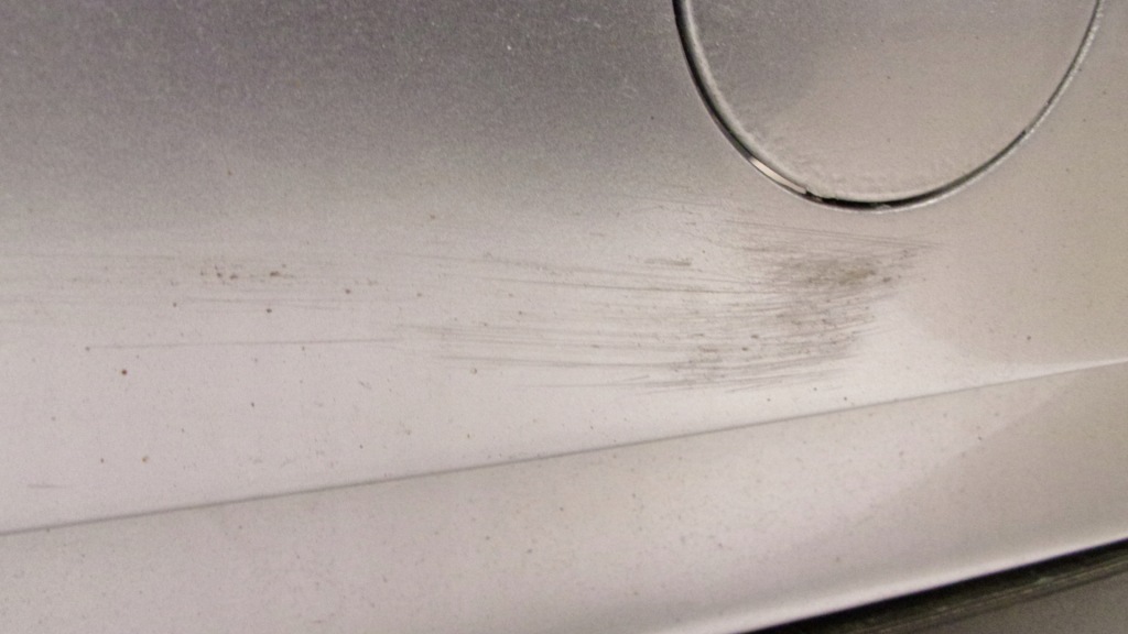 Бампер задній задня audi a5 8t8 сріблястий bez номера Зі Шроту