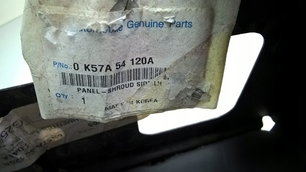 фото №8, Kia carnival sedona 1999-2005 подкрылок левый перед оригинальный номер 0k57a54120a